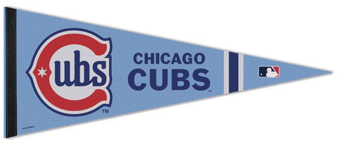 Chicago Cubs "The Blues" Official MLB City Connect 2025 Style Premium Felt Pennant - Wincraft Inc.