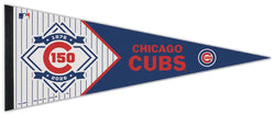 Chicago Cubs 150 Years (1876-2026) Commemorative MLB Premium Felt Pennant - Wincraft Inc.
