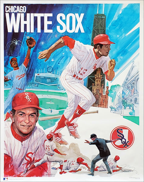 Chicago White Sox Classic MLB Baseball Team Theme Art Poster - ProMotions 1971