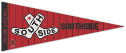 Chicago White Sox "South Side Red" Official MLB City Connect Style Premium Felt Pennant - Wincraft 2025