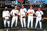 Chicago White Sox "Field of Dreams" 1992 Chicago White Sox Poster (Raines, Ventura, McDowell, Thigpen, Sax) - Costacos Final Stock Collection