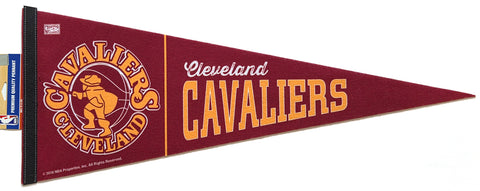 Cleveland Cavaliers NBA Hardwood Classic Retro 1970-83 Premium Felt Pennant - Wincraft