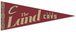 Cleveland Cavaliers 'The Land" 2023-24 NBA City Edition Premium Felt Pennant - Wincraft