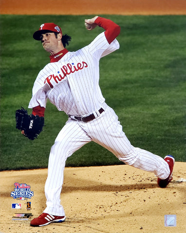 Cole Hamels Philadelphia Phillies 2008 World Series Game 5 Premium Poster Print - Photofile 16x20