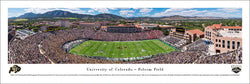 Colorado Buffaloes Football Folsom Field 100th Season Gameday Panoramic Poster - Blakeway 2023