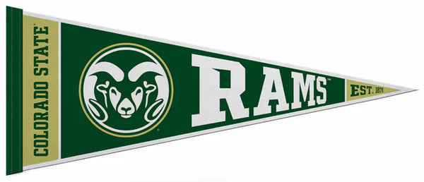 Colorado State University CSU RAMS Official NCAA Team Felt Pennant - Rico Inc.