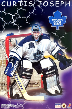 Curtis Joseph "Classic" Toronto Maple Leafs Poster - Starline Inc. 1998