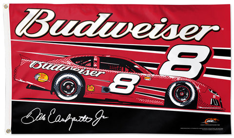 Dale Earnhardt Jr. BUDWEISER #8 RETURNS Official NASCAR 3'x5' FLAG - Wincraft 2024