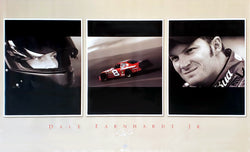 Dale Earnhardt Jr. "Trio" NASCAR Auto Racing Action Poster - Time Factory 2006