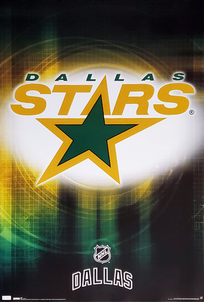 Dallas Stars Official NHL Team Logo (1994-2013 Style) Poster - Costacos