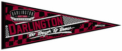 Darlington Raceway "Too Tough To Tame" NASCAR Auto Racing Official Felt Collector's Pennant - Rico Inc.
