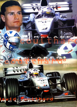 David Coulthard McLaren 2000 Formula 1 Racing Poster - UK
