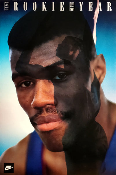 David Robinson 1990 NBA Rookie of the Year Commemorative Poster (San Antonio Spurs) - Nike