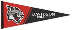 Davidson College WILDCATS Official NCAA Team Logo Premium Felt Pennant - Wincraft