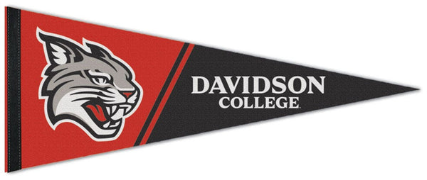 Davidson College WILDCATS Official NCAA Team Logo Premium Felt Pennant - Wincraft