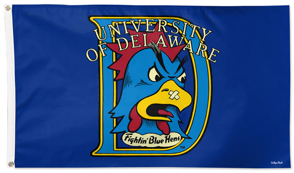 Delaware Fightin' Blue Hens Retro 1980s-90s-Style College Vault Collection NCAA 3'x5' Flag - Wincraft