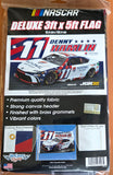 Denny Hamlin National #11 (2026) Official NASCAR Deluxe-Edition 3'x5' Flag - Wincraft
