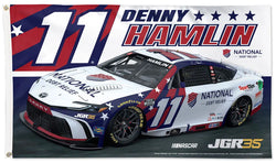 Denny Hamlin National #11 (2026) Official NASCAR Deluxe-Edition 3'x5' Flag - Wincraft
