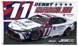Denny Hamlin National #11 (2026) Official NASCAR Deluxe-Edition 3'x5' Flag - Wincraft