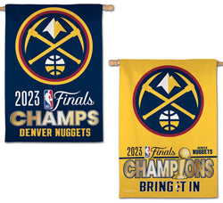 Denver Nuggets 2023 NBA Champions 2-Sided 28" x 40" Wall Banner - Wincraft Inc.
