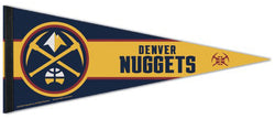 Denver Nuggets Official NBA Team Logo Premium Felt Pennant - Wincraft Inc.