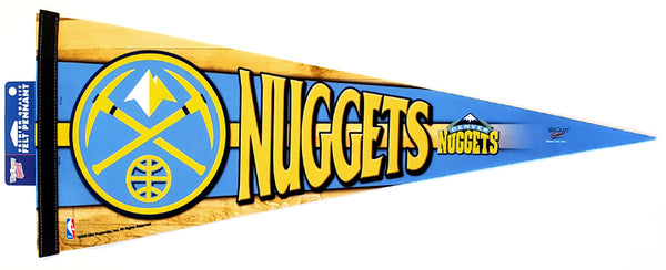Denver Nuggets Basketball 2005-2018 Alt Logo Style Premium Felt Pennant - Wincraft
