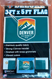 Denver Summit FC Official NWSL Soccer 3'x5' Team Flag - Wincraft Inc.