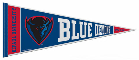 DePaul University Blue Demons Official NCAA Team Felt Pennant - Rico Inc.