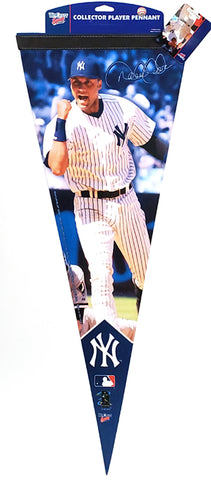 Derek Jeter "Signature" New York Yankees Premium Felt Pennant L.E. /2,008 - Wincraft