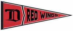Detroit Red Wings Cougars-D-Style (1927) Official NHL Retro Collection Felt Pennant - Rico Inc.