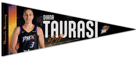 Diana Taurasi Phoenix Mercury Official WNBA Basketball Signature Series Premium Felt Pennant - Wincraft