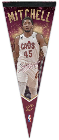 Donovan Mitchell "Superstar" Cleveland Cavaliers Premium Felt Collector Pennant - Wincraft 2023