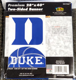 Duke Blue Devils Basketball Official 28x40 NCAA Premium 2-Sided Team Banner - BSI Products