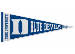 Duke University Blue Devils Official NCAA Team Premium Felt Pennant - Rico Inc.