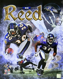 Ed Reed "Superstar" Baltimore Ravens Premium Poster Print - Photofile 16x20