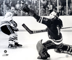 Ed Giacomin "Glove Save" (c.1971) New York Rangers Premium Poster Print - Photofile Inc.