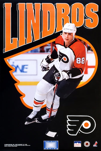 Eric Lindros "Infinity" Philadelphia Flyers NHL Action Poster - Starline Inc. 1993