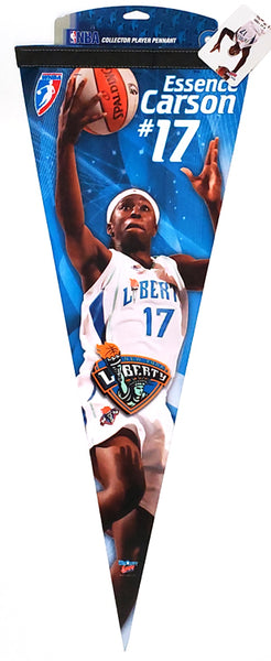 Essence Carson New York Liberty WNBA Superstar Premium Felt Pennant - Wincraft 2011