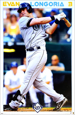 Evan Longoria "Blast!" Tampa Bay Rays Poster - Costacos 2009