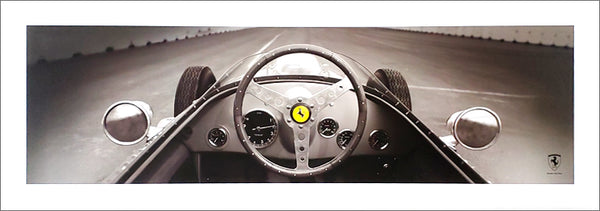 Ferrari 246 F1 (1958) "Cockpit Dream" Premium Poster Print - Pyramid (UK)