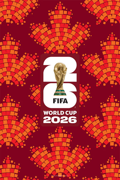FIFA World Cup 2026 Trophy-Design CANADA Edition Official 24x36 Event Poster - MPW