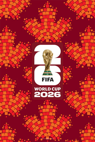 FIFA World Cup 2026 Trophy-Design CANADA Edition Official 24x36 Event Poster - MPW
