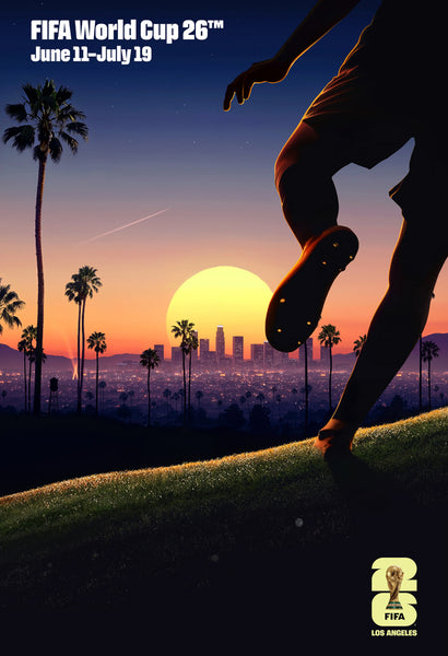 FIFA World Cup 2026 Host City Los Angeles Official 24x36 Event Poster - MPW (Canada)