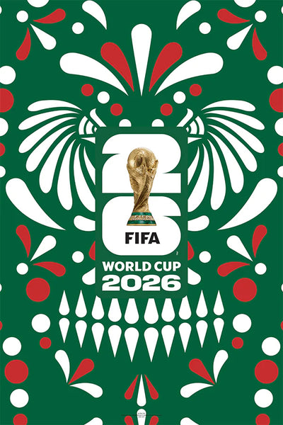 FIFA World Cup 2026 Trophy-Design MEXICO Edition Official 24x36 Event Poster - MPW