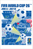 FIFA World Cup 2026 Host City Philadelphia Official 24x36 Event Poster - MPW