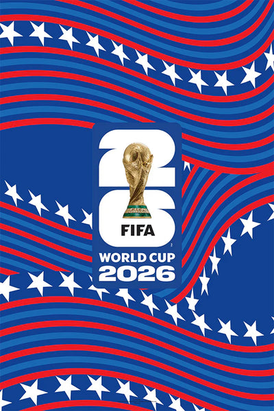 FIFA World Cup 2026 Trophy-Design USA Edition Official 24x36 Event Poster - MPW