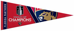 Florida Panthers 2024 NHL STANLEY CUP CHAMPIONS Official Felt Collector's Pennant - Rico