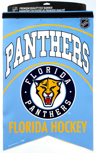Florida Panthers Alternate-Blue-Style NHL Hockey Premium Felt Banner - Wincraft Inc.