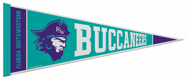 Florida Southwestern State College BUCCANEERS Official NCAA Team Felt Pennant - Rico Inc.
