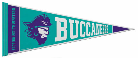 Florida Southwestern State College BUCCANEERS Official NCAA Team Felt Pennant - Rico Inc.